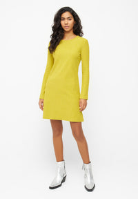 Givn Berlin Kleid CAMILLE aus Bio-Baumwolle Dress Dusty Lime (Structure)