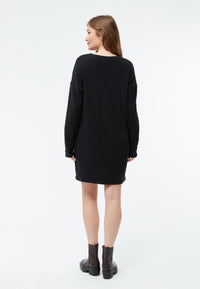 Givn Berlin Kleid GBJOSEFFA relaxed Fit aus recycelter Baumwolle Dress Dark Grey