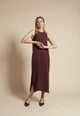 Givn Berlin Kleid GBLOUISE aus TENCEL™ Dress Wine Red (Tencel)