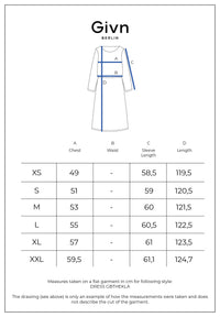 Givn Berlin Kleid GBTHEKLA aus LENZING™ ECOVERO™ Dress Electric Blue