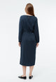 Givn Berlin Kleid GBTHEKLA aus LENZING™ ECOVERO™ Dress Midnight Blue