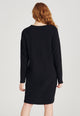 Givn Berlin Kleid JOSY aus recycelter Baumwolle Dress Dark Grey