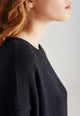 Givn Berlin Kleid JOSY aus recycelter Baumwolle Dress Dark Grey