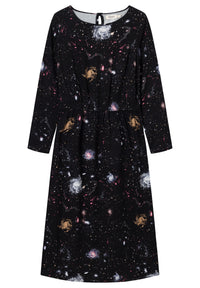 Givn Berlin Kleid MINDY aus LENZING™ ECOVERO™ Dress Black (Universe)