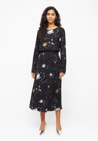 Givn Berlin Kleid MINDY aus LENZING™ ECOVERO™ Dress Black (Universe)