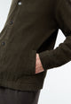 Givn Berlin Kordjacke GBHUNTER aus Bio-Baumwolle Jacket Dark Olive (Cord)