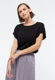 Givn Berlin Kurarzmbluse GBFENNA aus LENZING™ ECOVERO™ Blouse Black