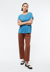 Givn Berlin Kurarzmbluse GBFENNA aus LENZING™ ECOVERO™ Blouse Gentle Blue