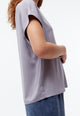 Givn Berlin Kurarzmbluse GBFENNA aus LENZING™ ECOVERO™ Blouse Lilac Grey