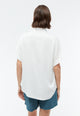 Givn Berlin Kurzarmbluse GBSARAH aus LENZING™ ECOVERO™ Blouse White