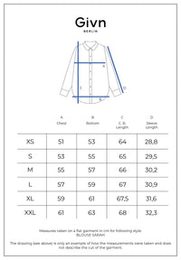 Givn Berlin Kurzarmbluse GBSARAH aus LENZING™ ECOVERO™ Blouse Amalfi Green