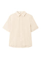 Givn Berlin Kurzarm-Hemd GBDYLAN regular aus Leinen Buttoned Shirt Beige (Linen)