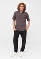 Givn Berlin Kurzarm-Hemd GBDYLAN regular aus Leinen Buttoned Shirt Taupe (Linen)
