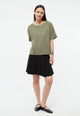 Givn Berlin Kurzer Rock GBMARIEL aus LENZING™ ECOVERO™ Skirt Black