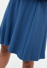 Givn Berlin Kurzer Rock GBMARIEL aus LENZING™ ECOVERO™ Skirt Blazing Blue