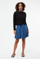 Givn Berlin Kurzer Rock GBMARIEL aus LENZING™ ECOVERO™ Skirt Blazing Blue