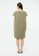 Givn Berlin Kurzes Kleid GBMABEL aus Leinen Dress Faded Olive (Linen)