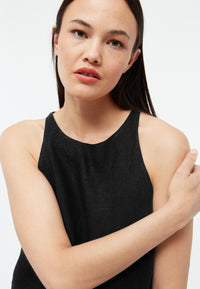 Givn Berlin Kurzes Kleid GBYUNA aus Leinen Dress Black (Linen)