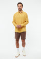 Givn Berlin Langarmhemd GBKENT aus Leinen Buttoned Shirt Faded Gold (Linen)