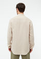 Givn Berlin Langarmhemd GBWES aus Leinen Buttoned Shirt Oat Beige (Linen)