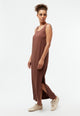 Givn Berlin Langes Kleid GBLOTTA aus LENZING™ ECOVERO™ Dress Chocolate Brown