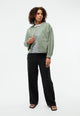 Givn Berlin Leichte Jacke GBANJA aus Bio-Baumwolle Jacket Eucalyptus Green