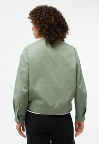 Givn Berlin Leichte Jacke GBANJA aus Bio-Baumwolle Jacket Eucalyptus Green