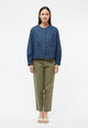 Givn Berlin Leichte Jacke GBANJA aus Bio-Baumwolle Jacket Ocean Blue