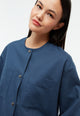 Givn Berlin Leichte Jacke GBANJA aus Bio-Baumwolle Jacket Ocean Blue