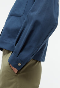 Givn Berlin Leichte Jacke GBANJA aus Bio-Baumwolle Jacket Ocean Blue
