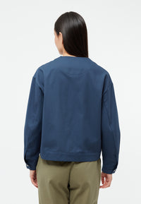 Givn Berlin Leichte Jacke GBANJA aus Bio-Baumwolle Jacket Ocean Blue