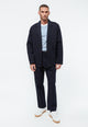 Givn Berlin Leichte Jacke GBJASPER aus Bio-Baumwolle Blazer Midnight Blue