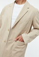 Givn Berlin Leichte Jacke GBJASPER aus Bio-Baumwolle Blazer Oat Beige