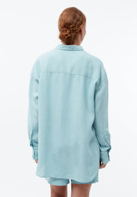 Givn Berlin Leinenbluse GBCOSIMA oversize Blouse Irish Mint (Linen)
