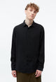 Givn Berlin Leinenhemd GBJOHN relaxed Buttoned Shirt Black (Linen)