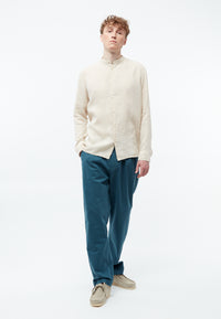 Givn Berlin Hemd GBWES regular aus Leinen mit Stehkragen Buttoned Shirt Beige (Linen)
