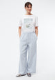 Givn Berlin Leinenhose ESRA aus Leinen Trousers Misty Blue (Linen)