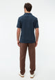 Givn Berlin Leinenhose GBERIC mit Tunnelzug Trousers Chocolate Brown (Linen)