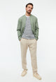 Givn Berlin Leinenhose GBERIC mit Tunnelzug Trousers Oat Beige (Linen)