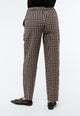 Givn Berlin Leinenhose GBHELENA mit elastischem Bund Trousers Light Taupe / Black (Structure)