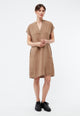 Givn Berlin Leinenkleid BIANCA aus Leinen Dress Muddy Brown (Linen)