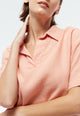 Givn Berlin Leinenkleid GBELAINE mit Polokragen Dress Light Apricot (Linen)