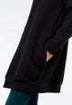 Givn Berlin Long-Cardigan GBCara aus recycelter Baumwolle Cardigan Black