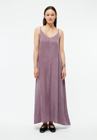 Givn Berlin Maxikleid GBROXIE aus TENCEL™ mit Peach-Effekt Dress English Violet (Tencel)