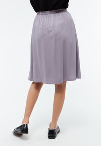 Givn Berlin Midi-Rock GBLEONIE aus LENZING™ ECOVERO™ Skirt Lilac Grey