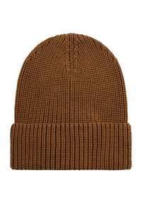 Givn Berlin Mütze GINO aus Bio-Baumwolle Beanie Chestnut Brown