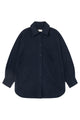 Givn Berlin Overshirt FILIA aus Bio-Baumwolle Blouse Midnight Blue
