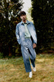 Givn Berlin Overshirt GBBEN aus Bio-Baumwolle Jacket Steel Blue