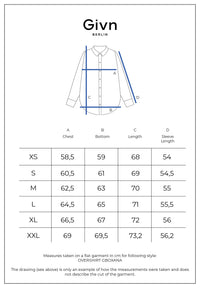 Givn Berlin Overshirt GBOXANA aus Cord aus Bio-Baumwolle Overshirt Coffee Brown (Cord)