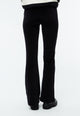 Givn Berlin Samthose GBELODIE flared leg aus Bio-Baumwolle Trousers Black